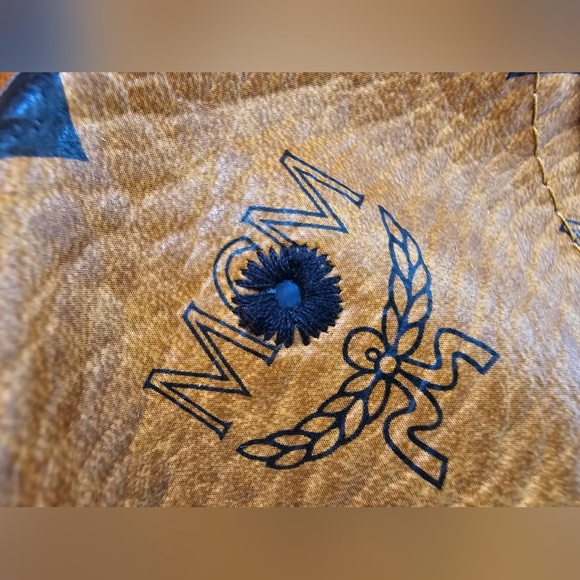 💯Authentic MCM Snapback Monogram Baseball Laether Cap - Picture 6 of 14